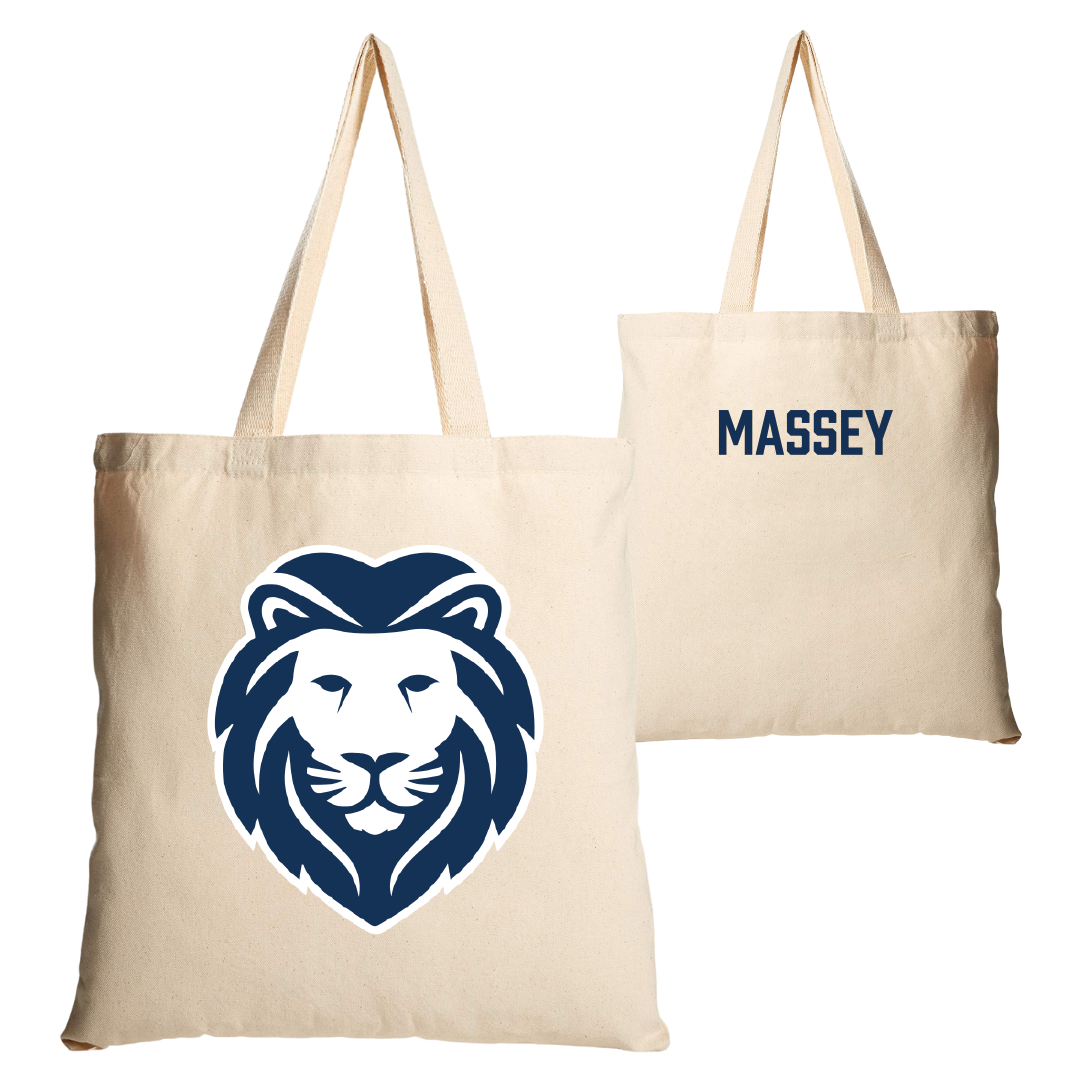Wallace State Community College Golf (M) Tan Canvas Tote Bag - John Massey