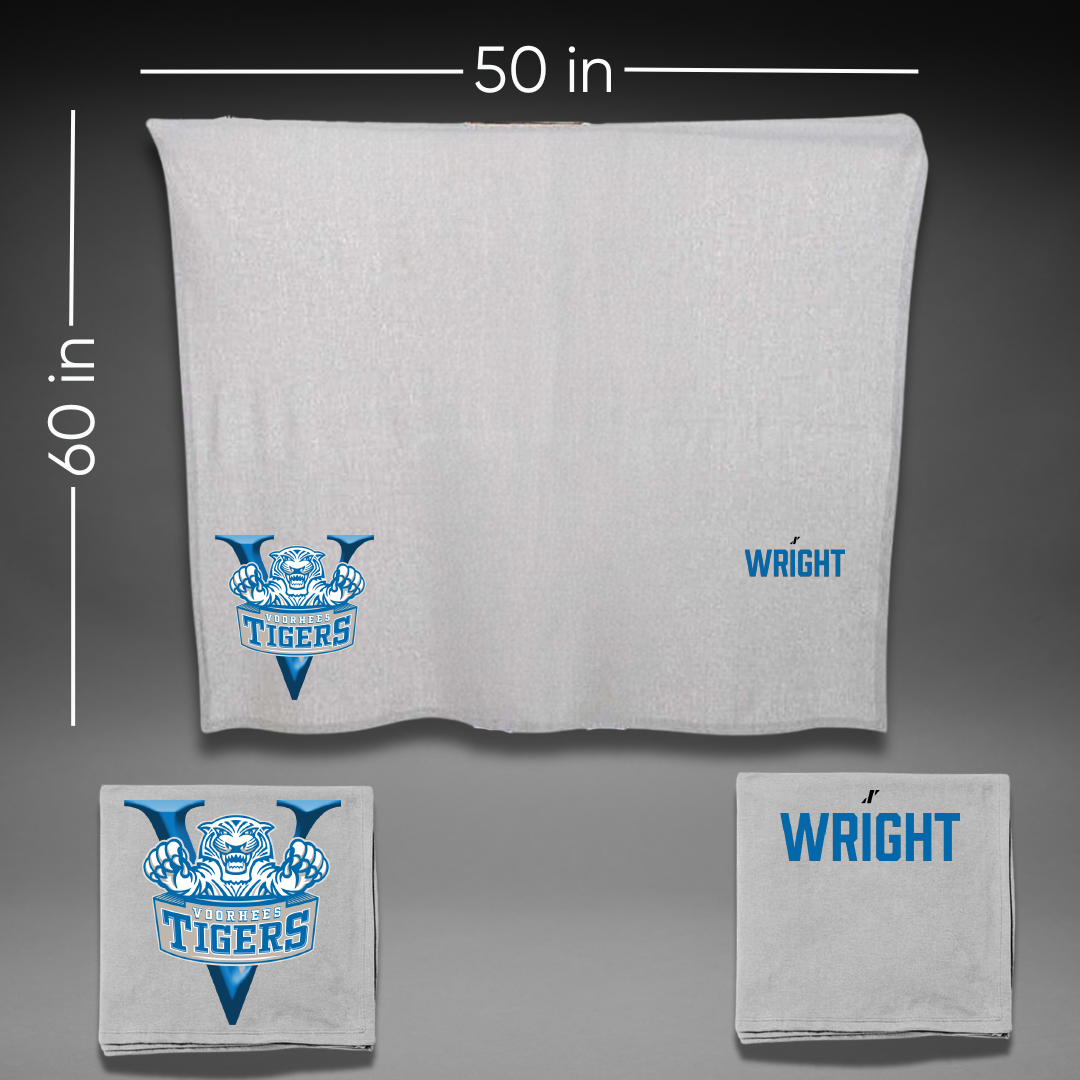 Voorhees University TF and XC Gray Blanket - Rashad Wright