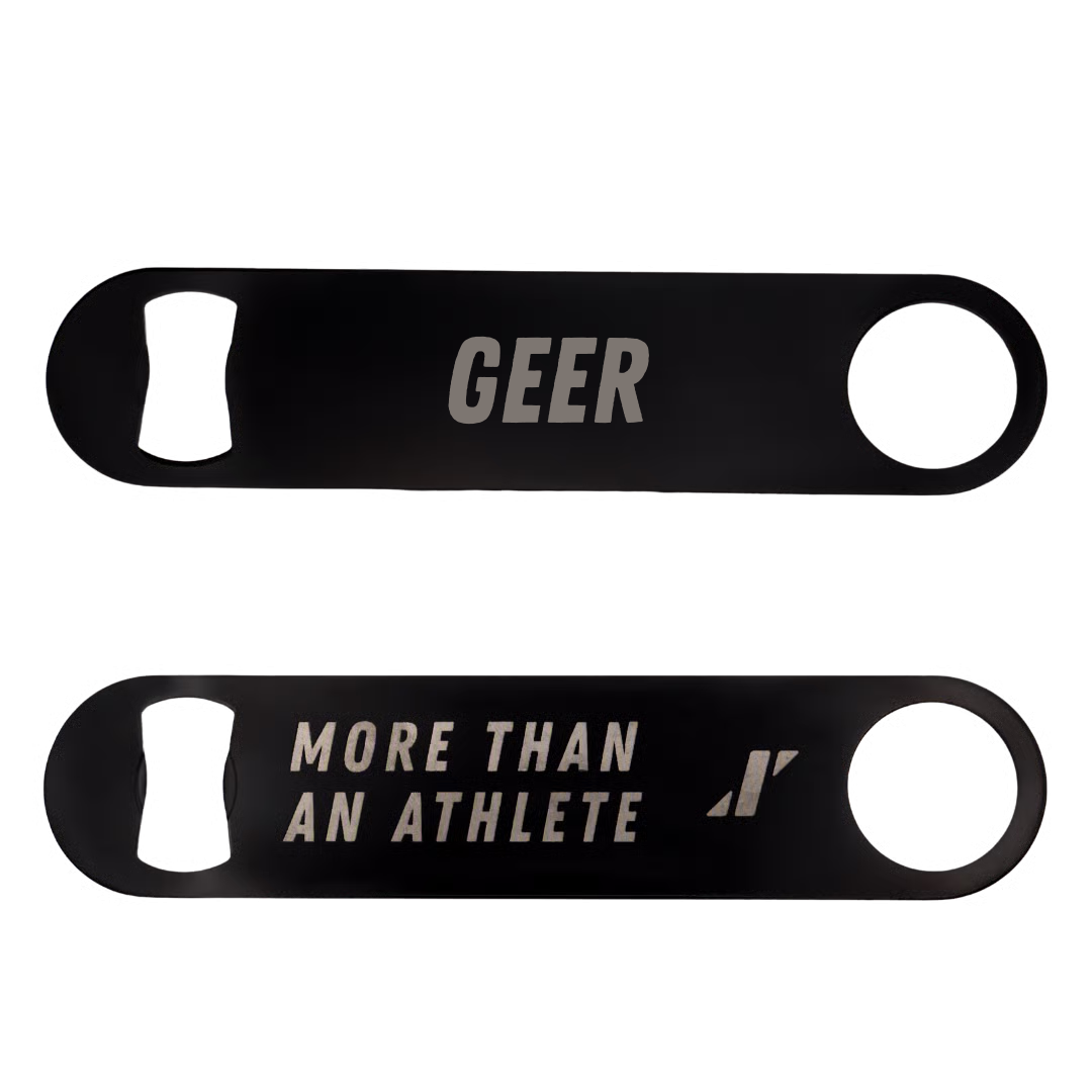 Swimming & Diving Black Bottle Opener - Beezer Geer