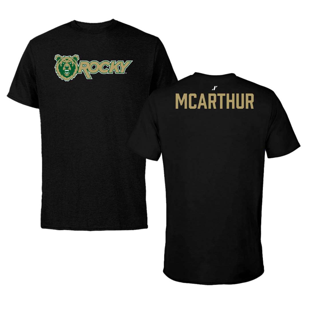 Rocky Mountain College Cheer Black Tee - Britney McArthur