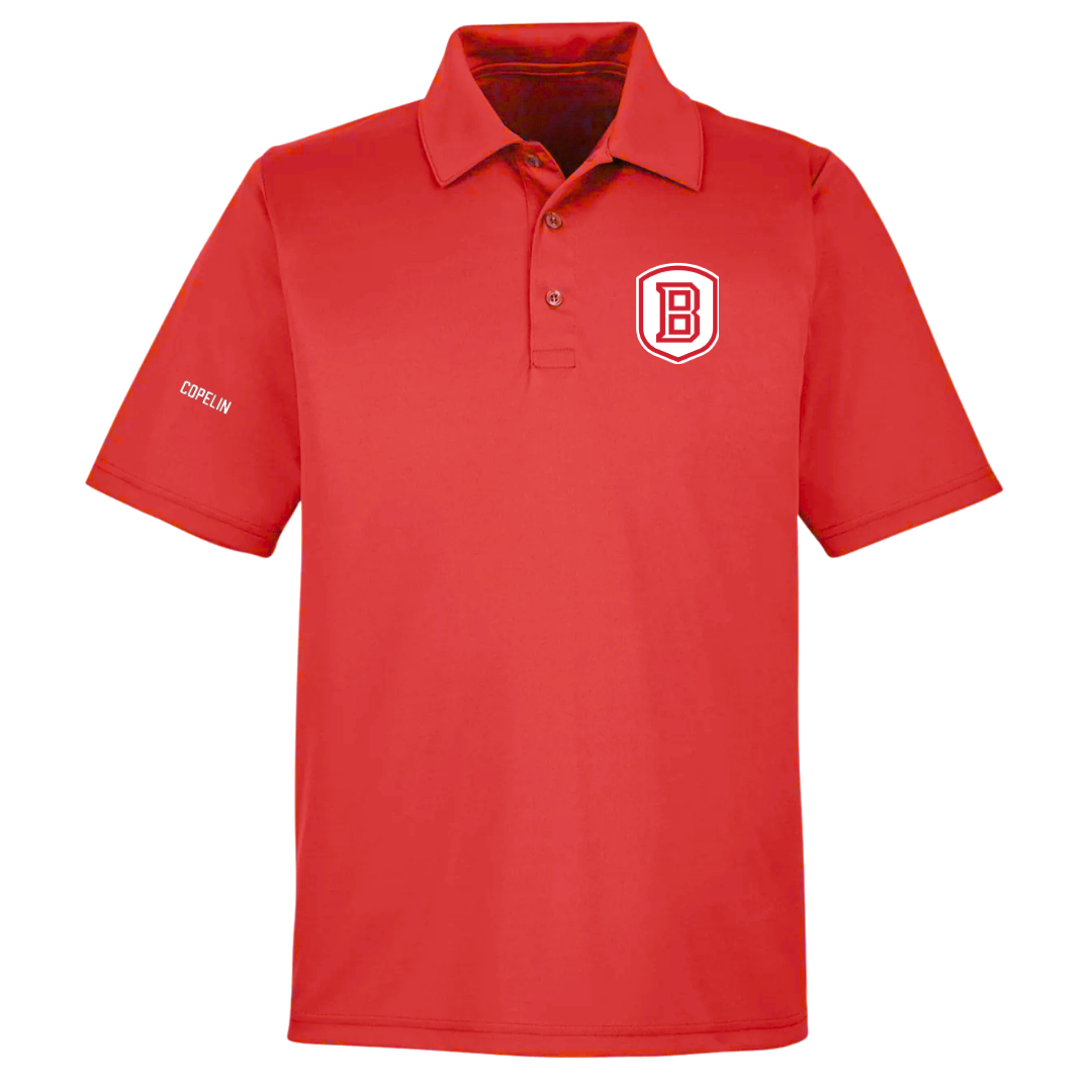 Bradley University TF and XC Red Polo - Jaxson Copelin