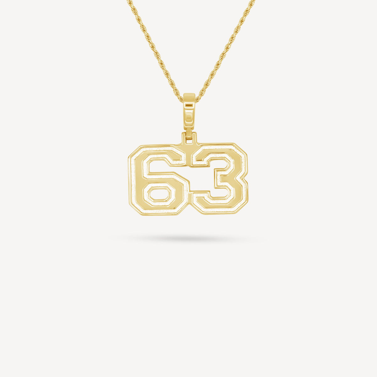 Gold Presidents Pendant and Chain - #63 Kyle Dillon