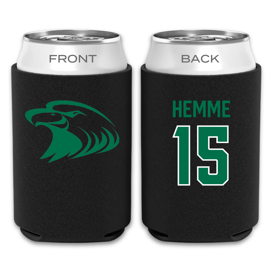 Central Methodist University Basketball Black Can Cooler - #15 Will Hemme