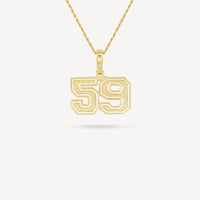 Gold Presidents Pendant and Chain - #59 Devinn Farris