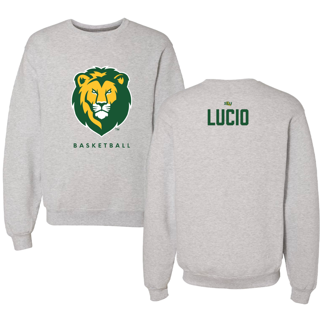 Southeastern Louisiana University Basketball Gray Crewneck - Emma Lucio