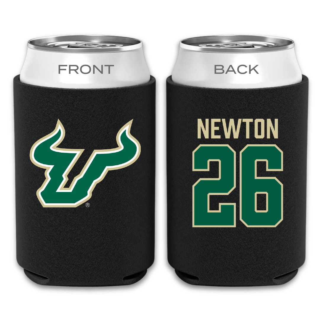 University of South Florida Baseball Black Can Cooler - #26 Austin Newton