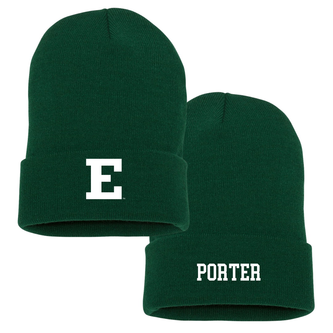 Eastern Michigan University Lacrosse (W) University Green Beanie - #44 Madison Porter