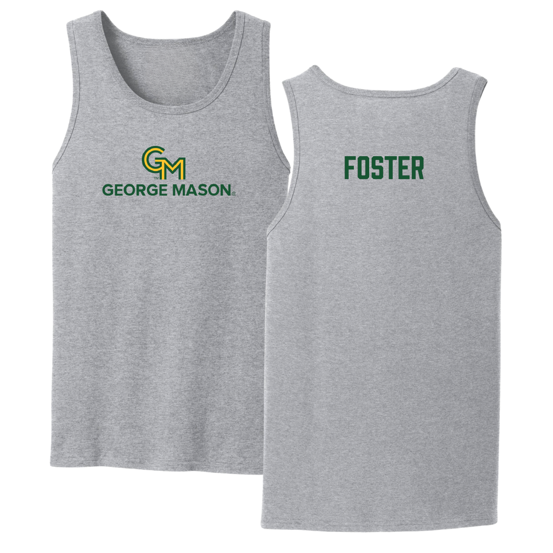 George Mason University Wrestling Sport Gray Tank Top - Nicholas Foster