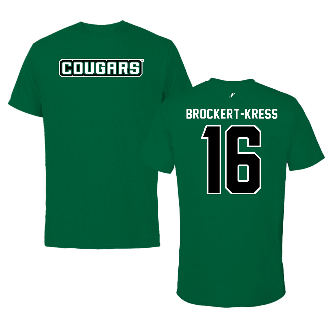 Chicago State University Soccer Green Tee - #16 Zephyn Brockert-Kress