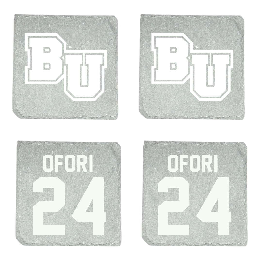 Biola University Basketball (M) Stone Coaster (4 Pack)  - #24 Joe Ofori