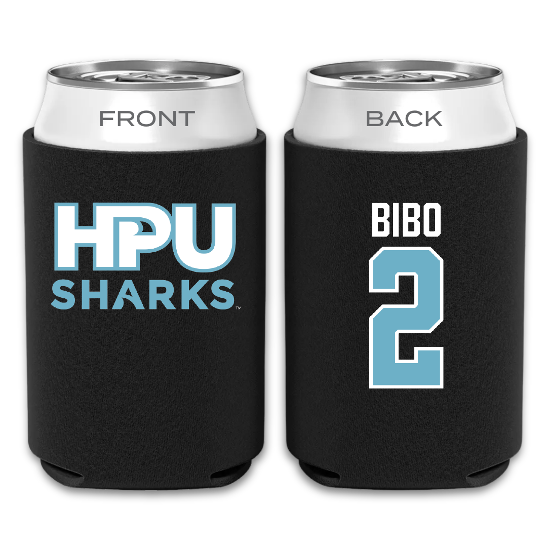 Hawaii Pacific University Beach Volleyball Black Can Cooler - #2 Michelle Bibo