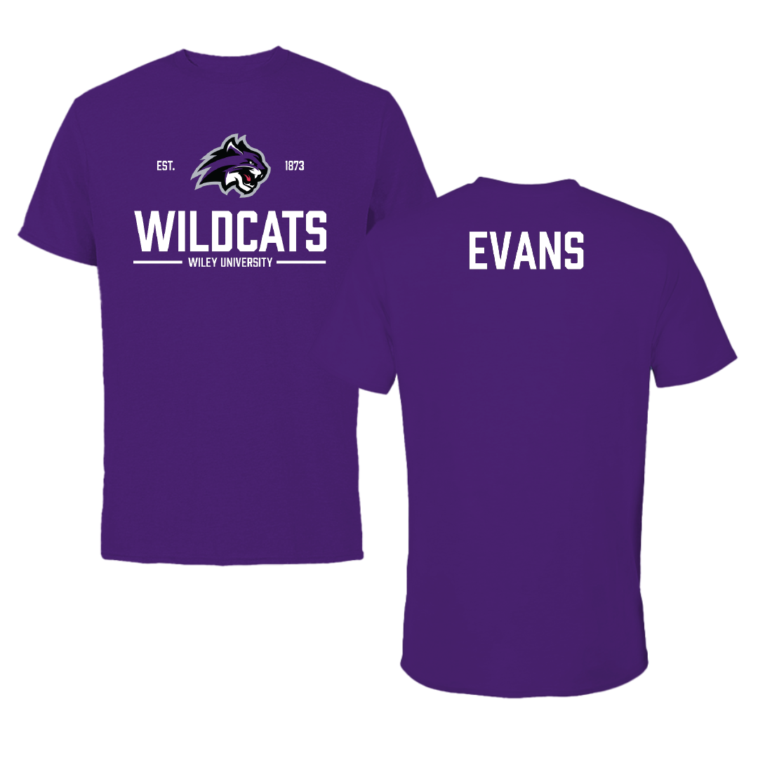 Wiley University TF and XC Purple General Tee - Aaliyah Evans