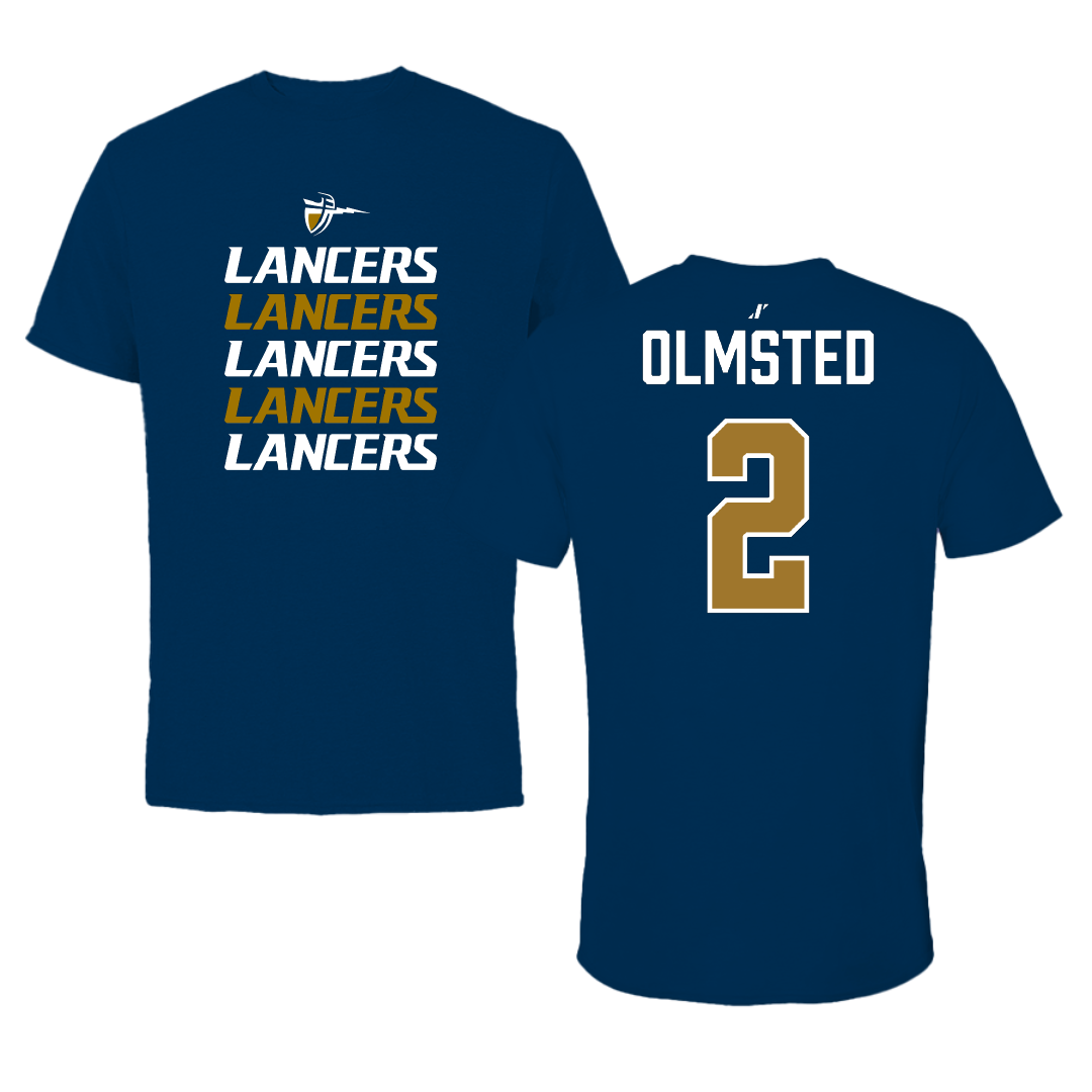 California Baptist University Stunt Navy General Performance Tee - #2 Gator Olmsted