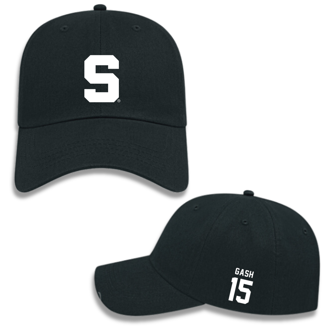 Michigan State University Football Black Hat - #15 Caleb Gash