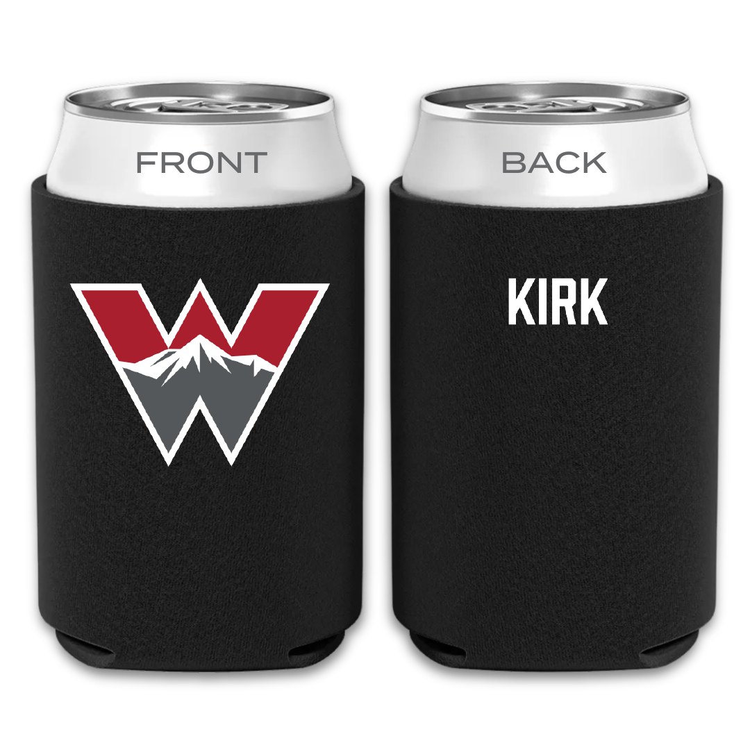 Western Colorado University TF and XC Black Can Cooler - Avery Kirk