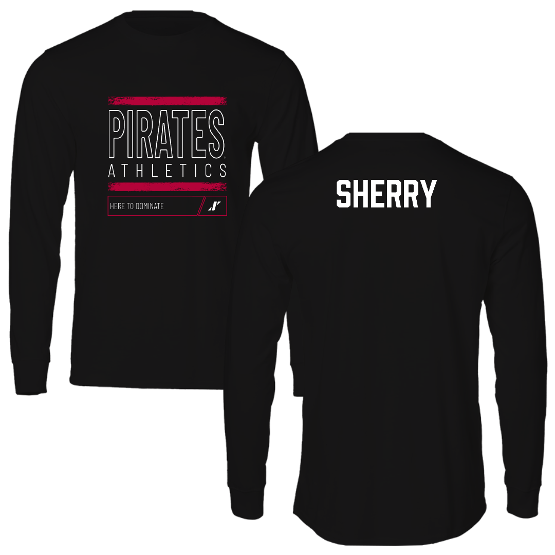 Whitworth University TF and XC Black Dominate Long Sleeve - Carter Sherry