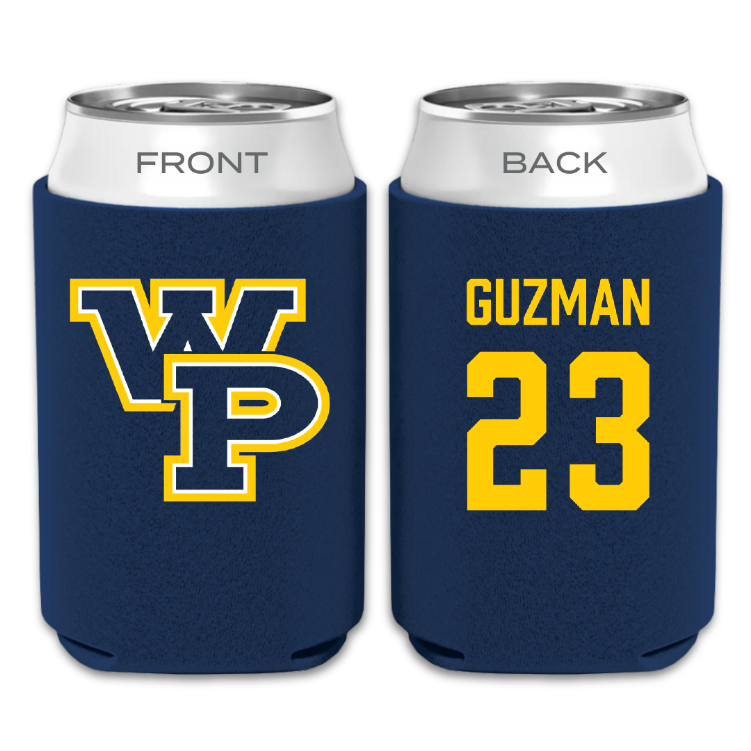 William Penn University Volleyball (M) Navy Can Cooler - #23 Ryan Guzman