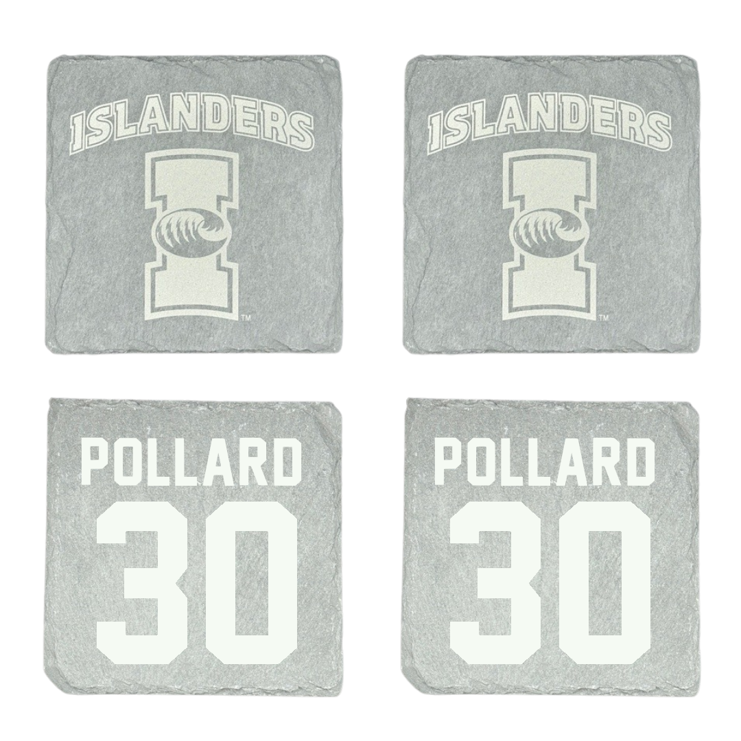 Texas A&M University-Corpus Christi Baseball Stone Coaster (4 Pack)  - #30 Pearson Pollard