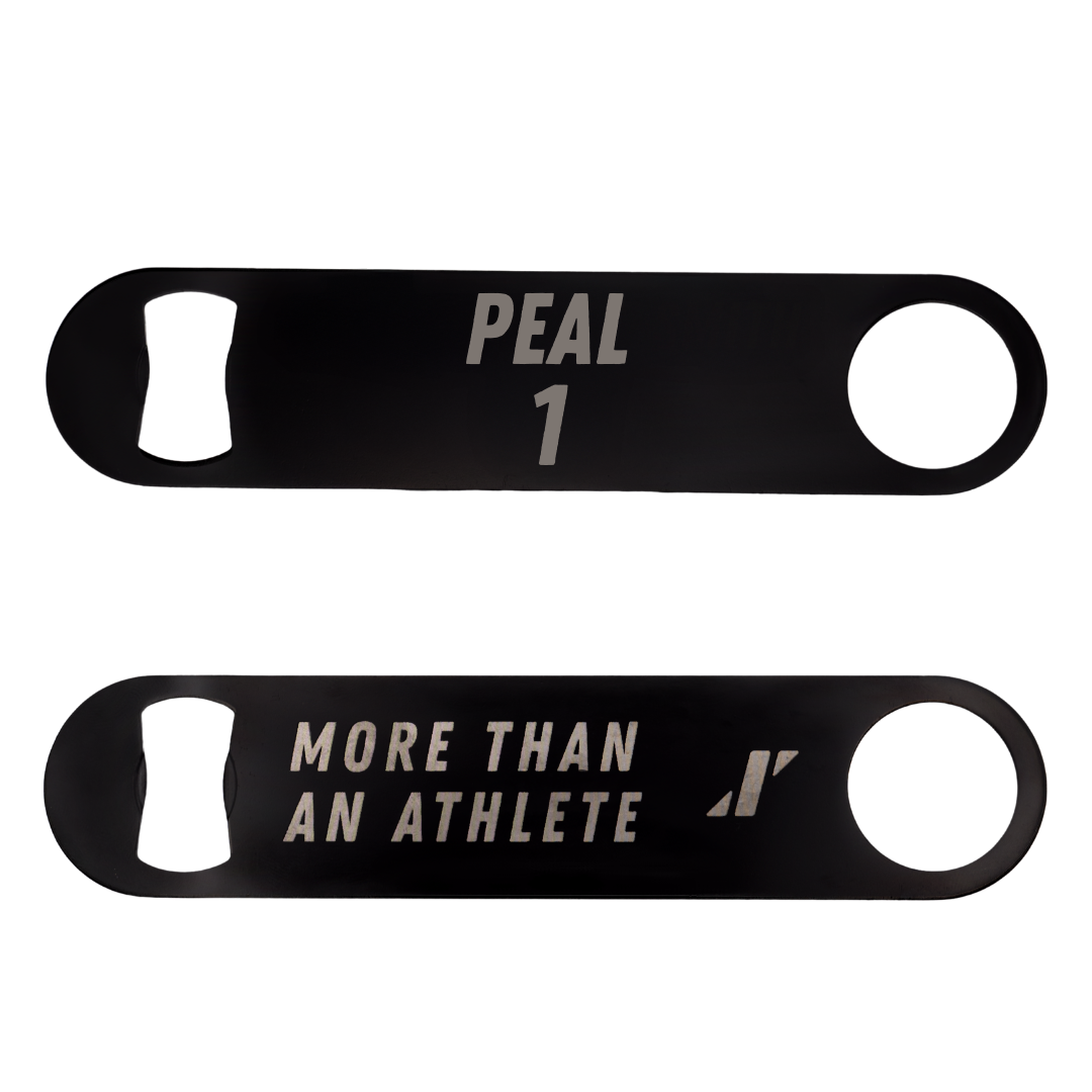 Texas A&M University-Kingsville Softball Black Bottle Opener - #1 Shelbie Peal