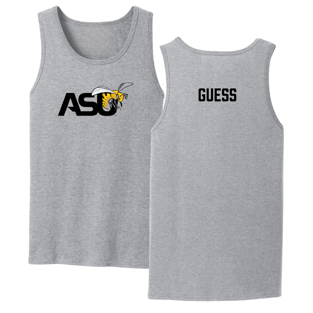 Alabama State University TF and XC Sport Gray Tank Top - Kaylie Guess