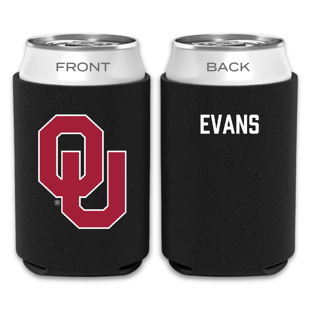 University of Oklahoma Wrestling Black Can Cooler - KJ Evans