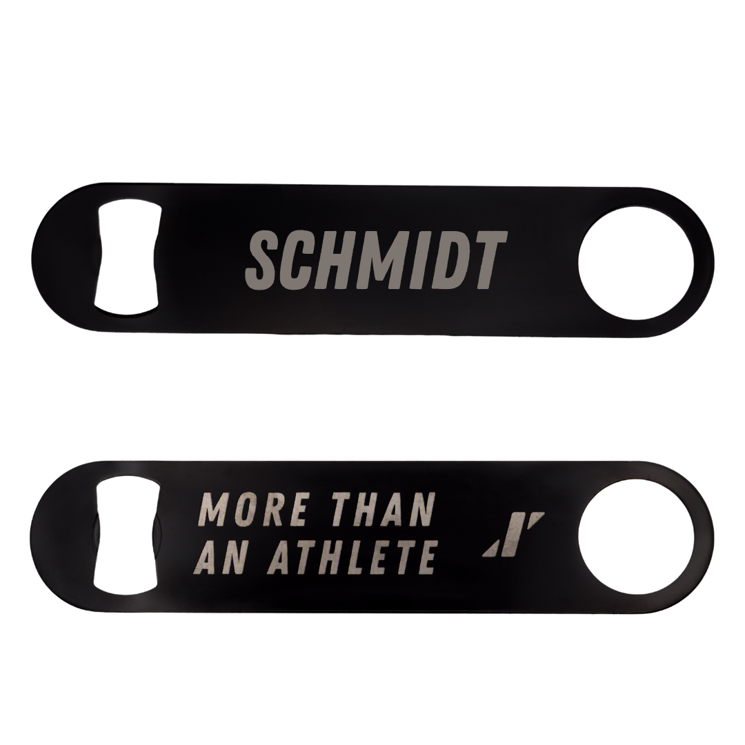 University of Oklahoma Wrestling Black Bottle Opener - Carter Schmidt