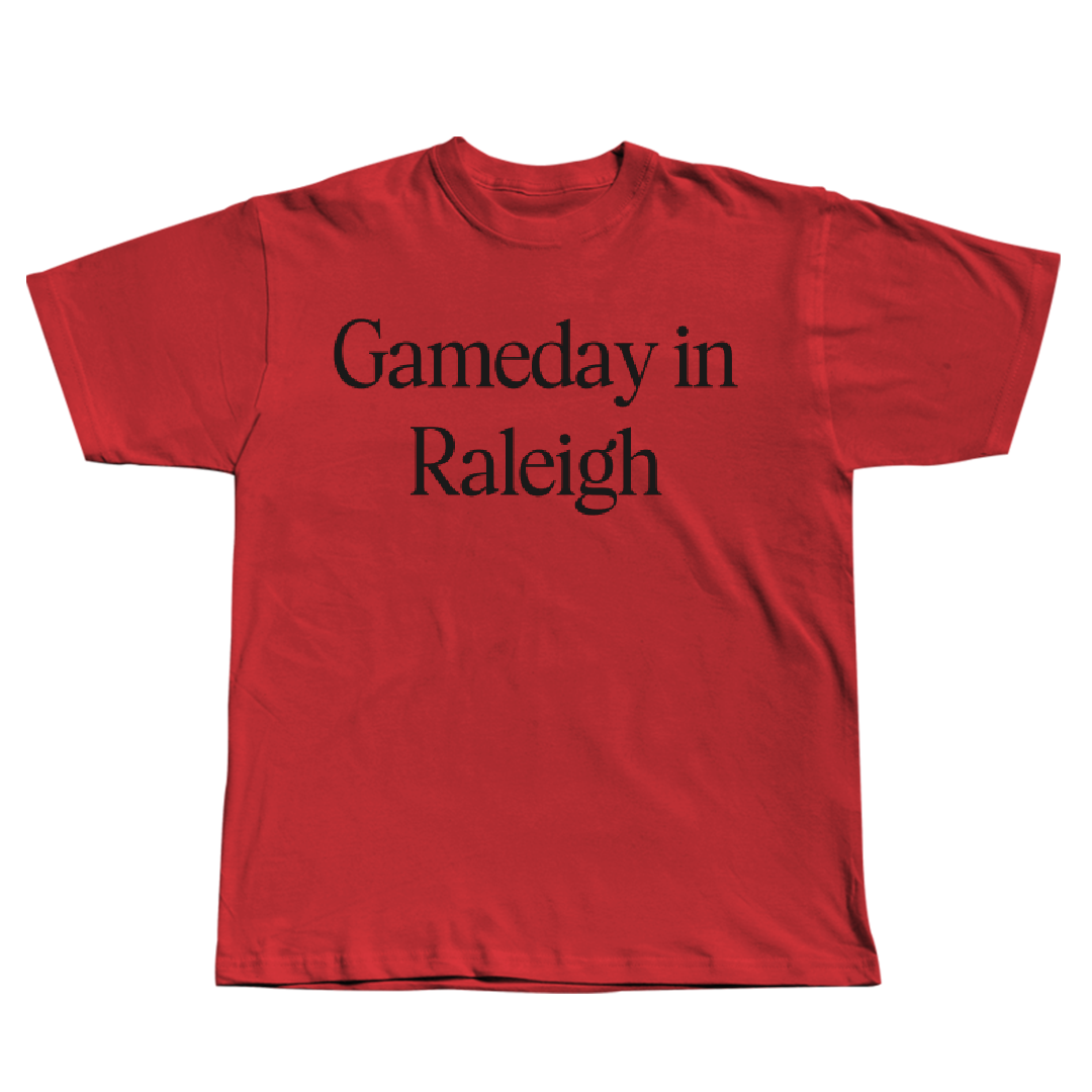 North Carolina State University TF and XC Red Gameday Tee - Toby Gualter