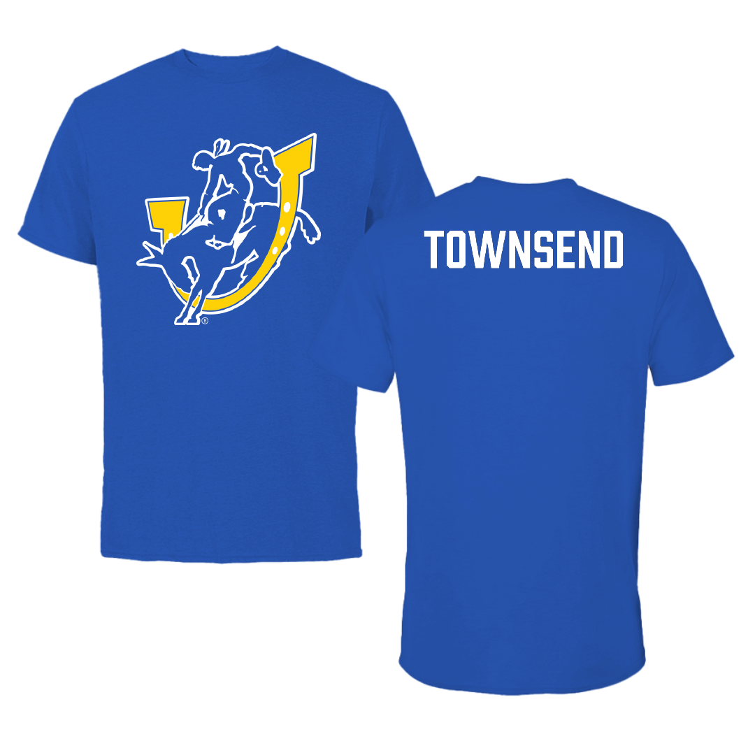 Southern Arkansas University TF and XC Blue Performance Tee - Tyrese Townsend