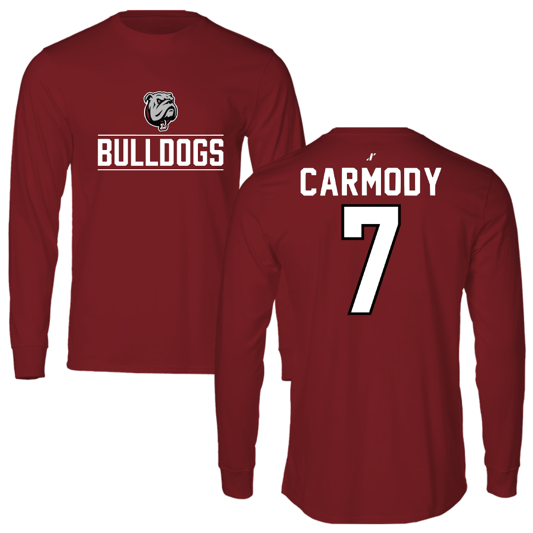 Dean College Volleyball Cardinal General Long Sleeve - #7 Preston Carmody