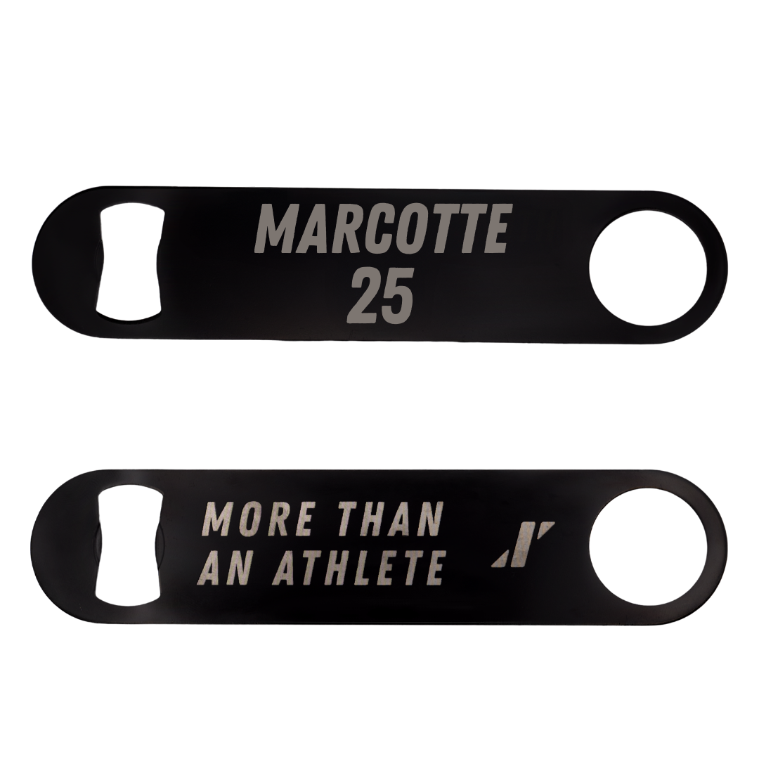 University of Louisiana at Lafayette Baseball Black Bottle Opener - #25 Riley Marcotte