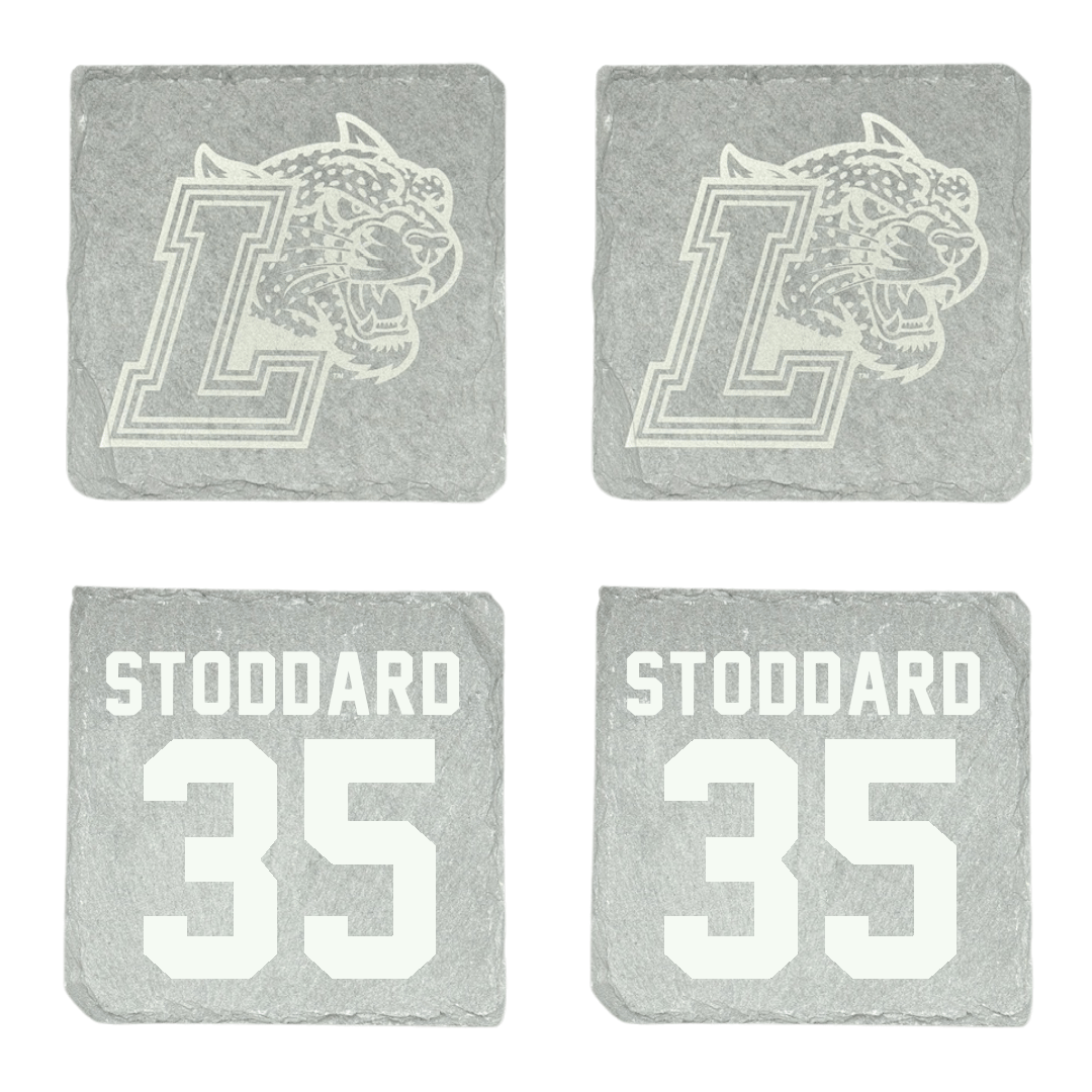 Lafayette College Baseball Stone Coaster (4 Pack)  - #35 Ryan Stoddard