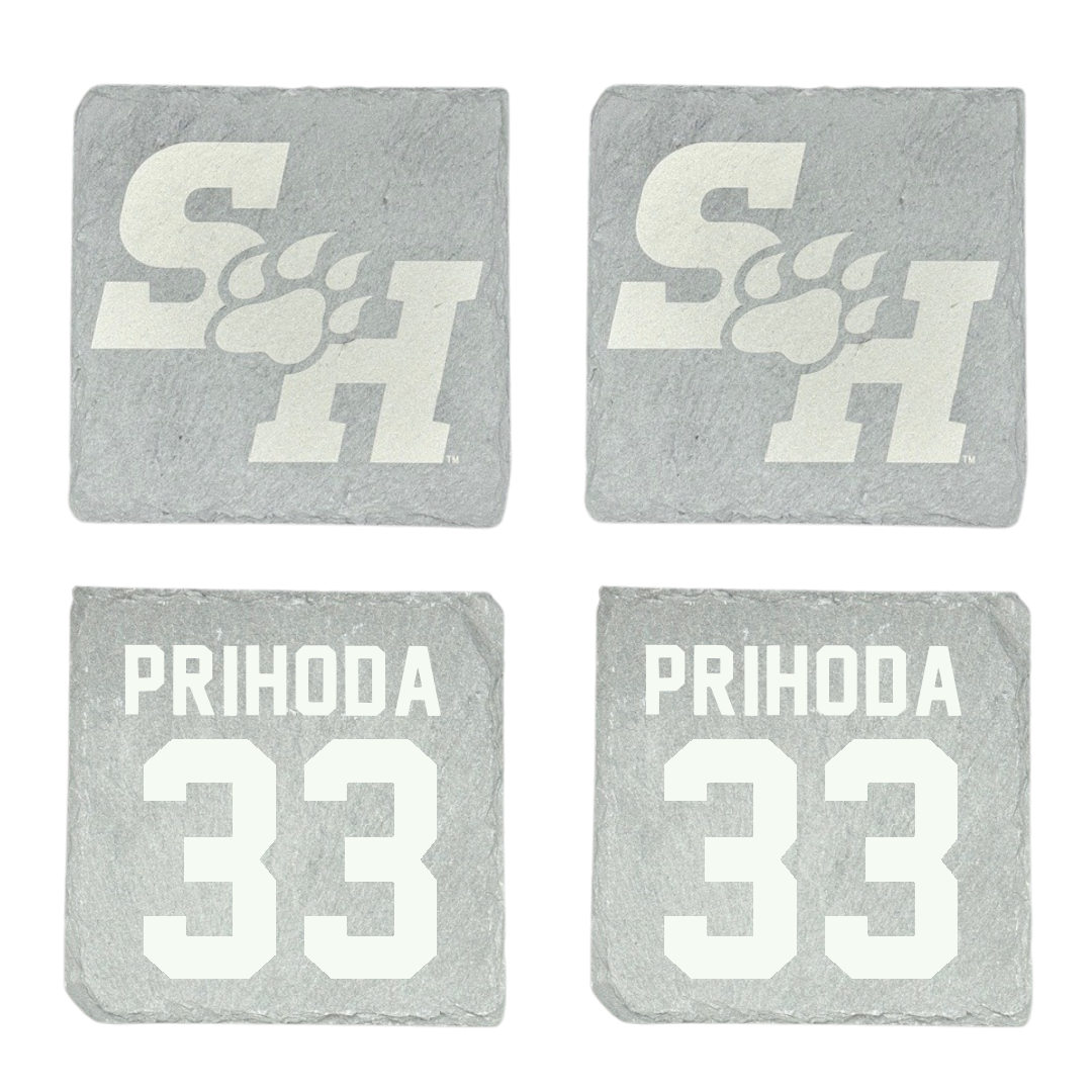Sam Houston State University Softball Stone Coaster (4 Pack)  - #33 Sydney Prihoda