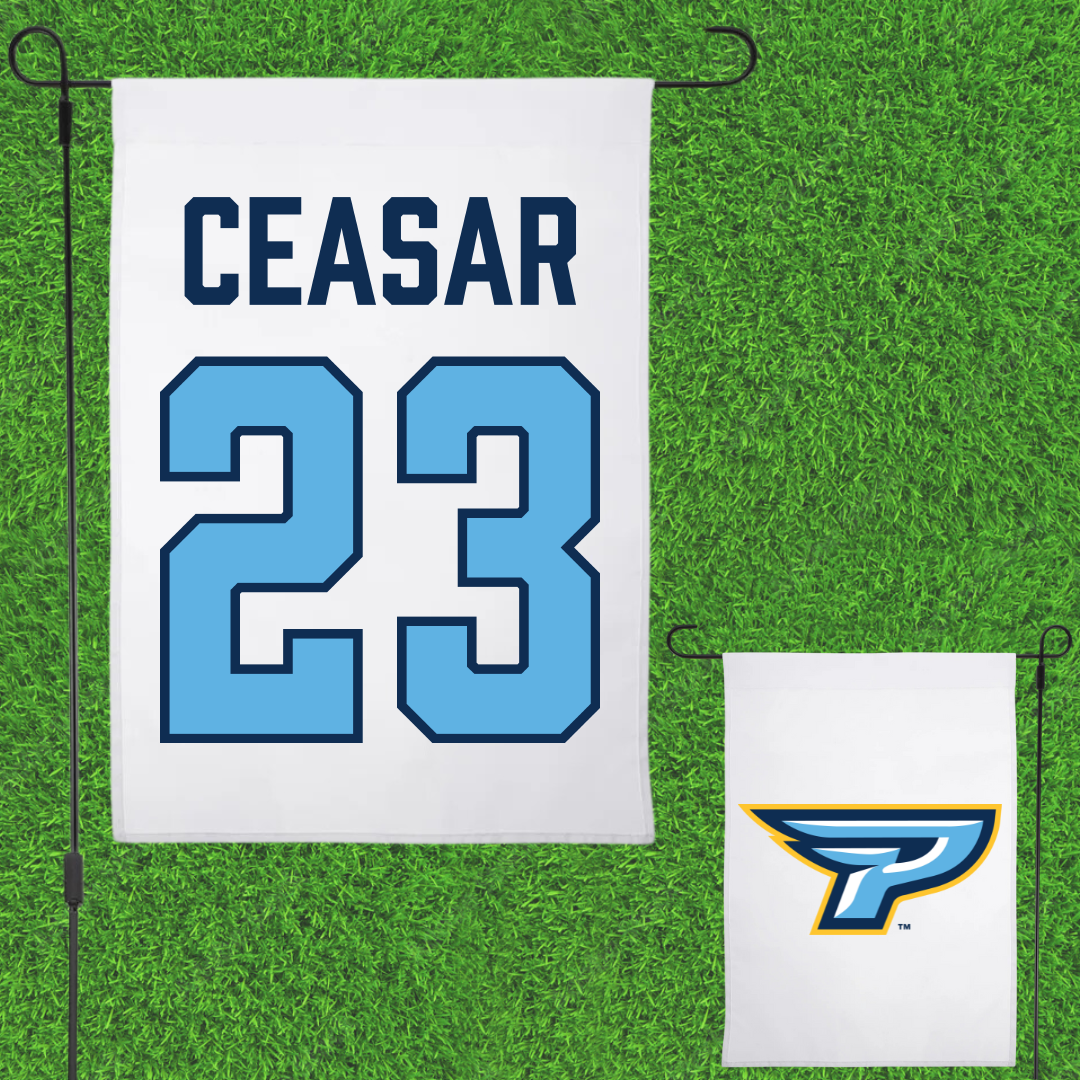 Point University Volleyball White Garden Flag - #23 Jasmyn Ceasar