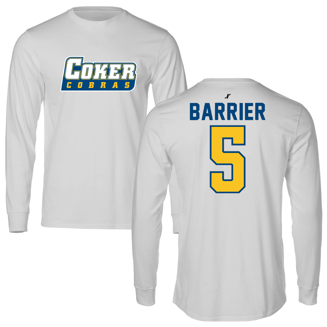 Coker University Acrobatics & Tumbling Light Gray Long Sleeve - #5 Anna Kate Barrier