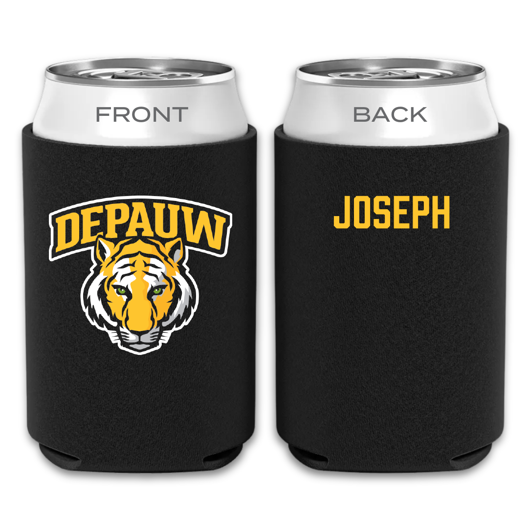 DePauw University TF and XC Black Can Cooler - Zoe Joseph