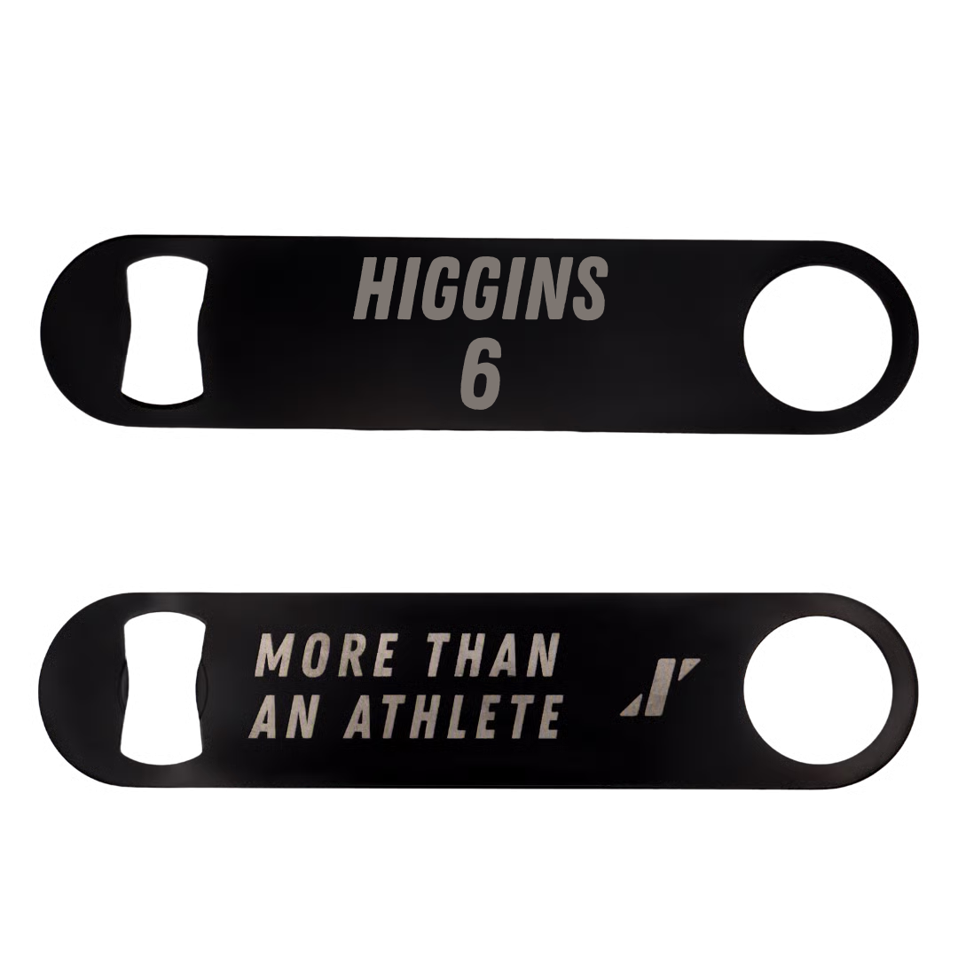 University of Idaho Football Black Bottle Opener - #6 Trais Higgins