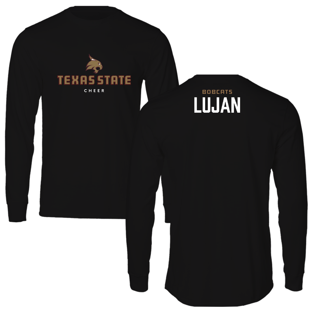 Texas State University Cheer Black Long Sleeve - Gabriel Lujan