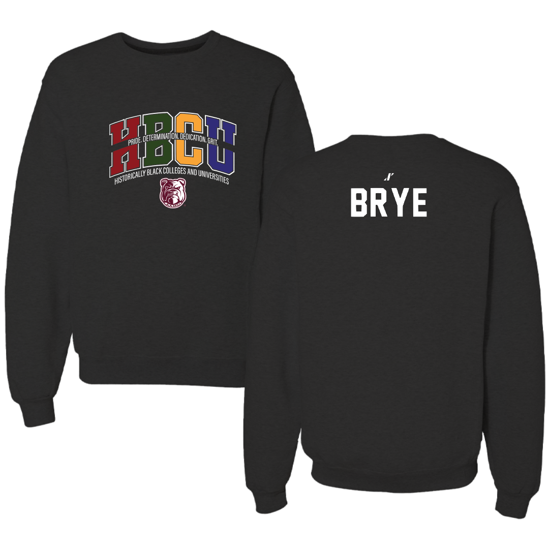 Alabama A&M University Cheer Black HBCU Crewneck - Paris Brye