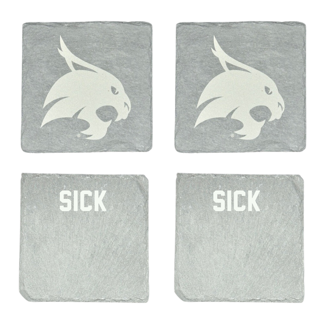 Texas State University Cheer Stone Coaster (4 Pack)  - Sarah Sick