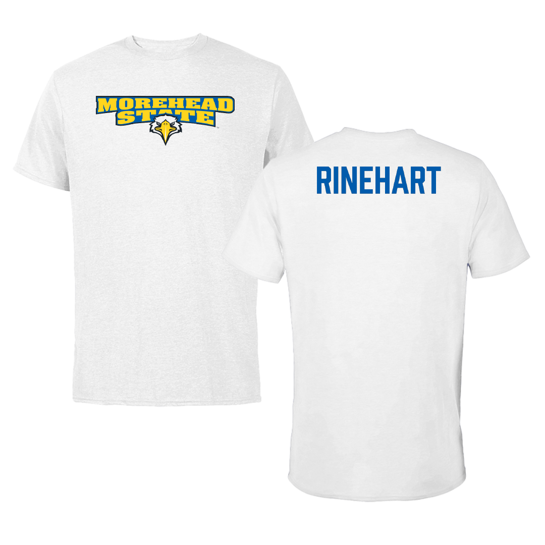 Morehead State University Cheer White Performance Tee - Estella Rinehart
