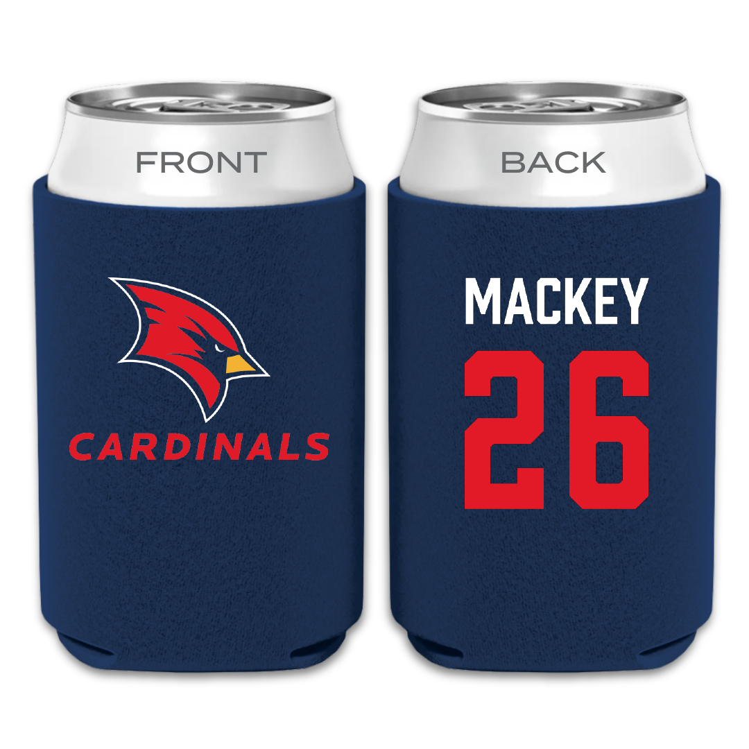 Saginaw Valley State University Lacrosse (W) Navy Can Cooler - #26 Briar-Rose Mackey