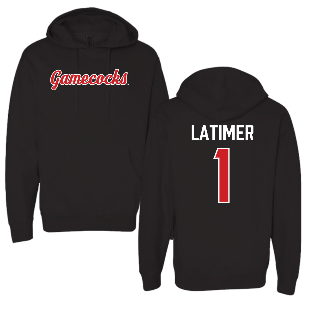 Jacksonville State University Football Black Hoodie - #1 Geimere Latimer