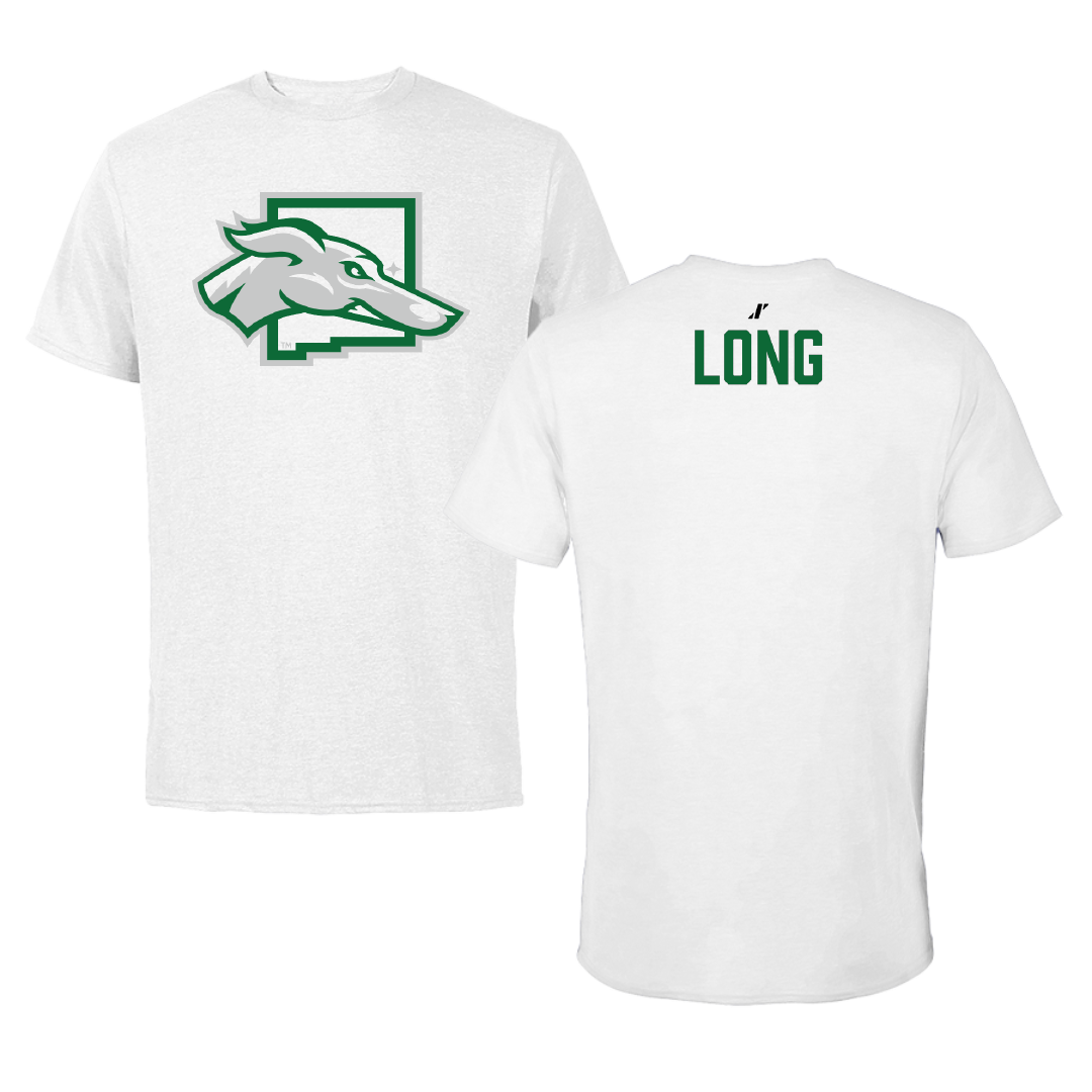 Eastern New Mexico University TF and XC White Performance Tee - Kyra Long
