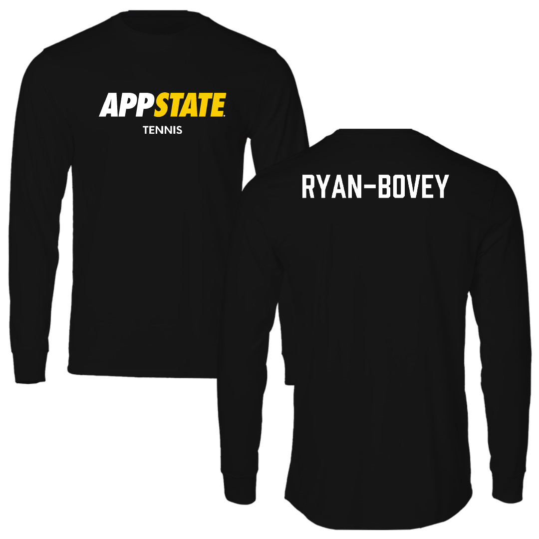 Appalachian State University Tennis (W) Black Block Performance Long Sleeve - Olwyn Ryan-Bovey
