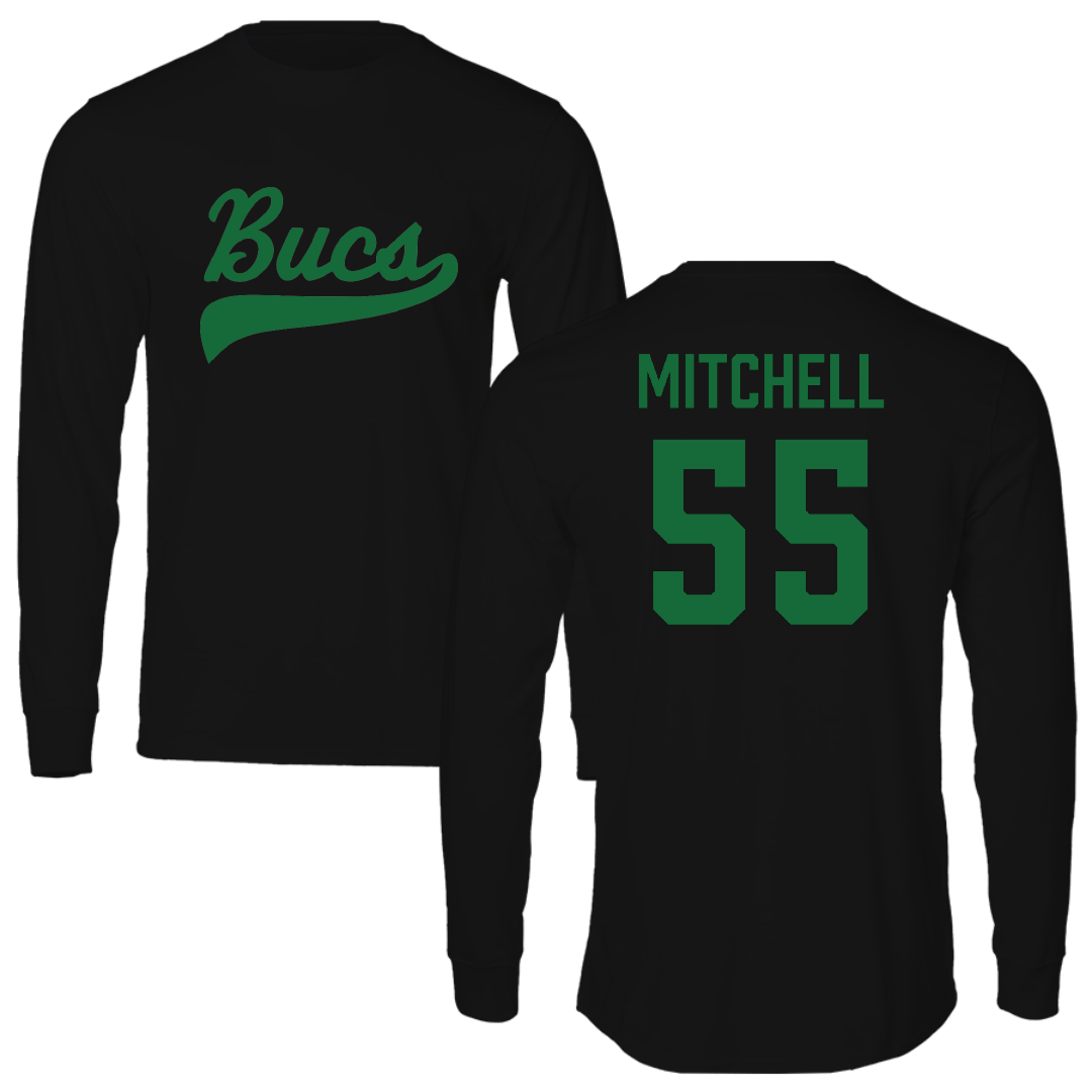 Shelton State Community College Softball Black Performance Long Sleeve - #55 Chloe Mitchell