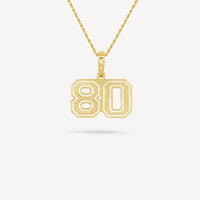 Gold Presidents Pendant and Chain - #80 Kayvawn Simms-Rogers