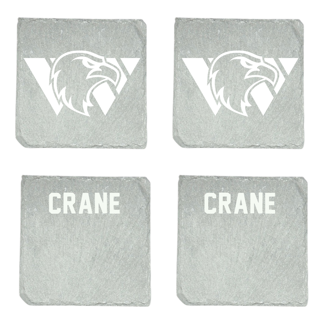 Williams Baptist University Wrestling (M) Stone Coaster (4 Pack)  - Clay Crane