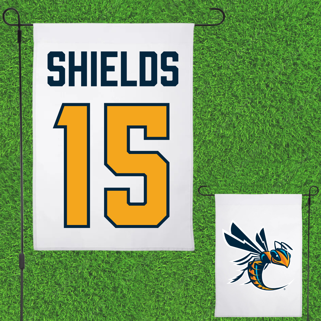 Cedarville University Volleyball (W) White Garden Flag - #15 Cassi Shields