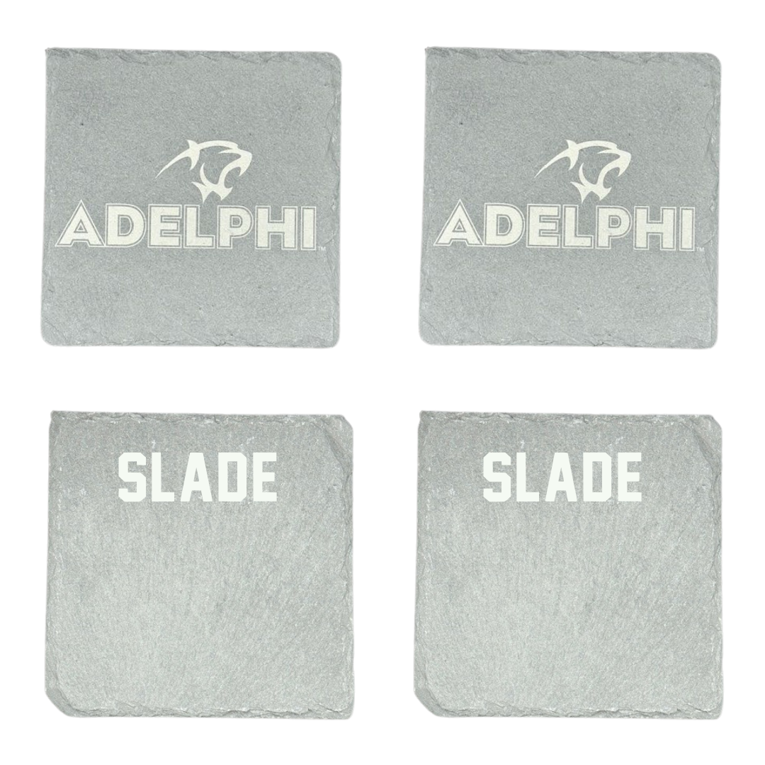 Adelphi University Golf (W) Stone Coaster (4 Pack)  - Cat Slade