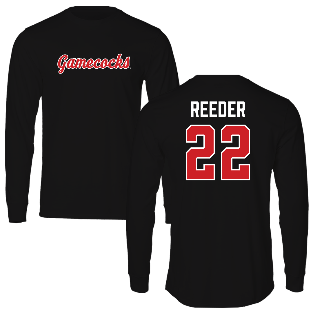 Jacksonville State University Soccer Black Long Sleeve - #22 Emma Reeder